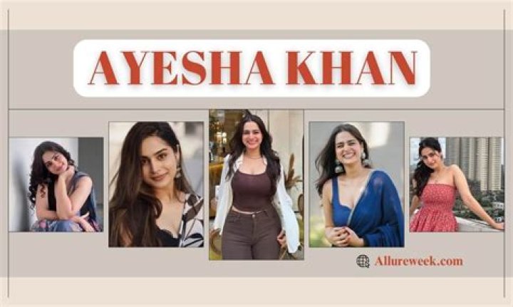 Ayesha Khan Weight: Impressive Transformation Journey