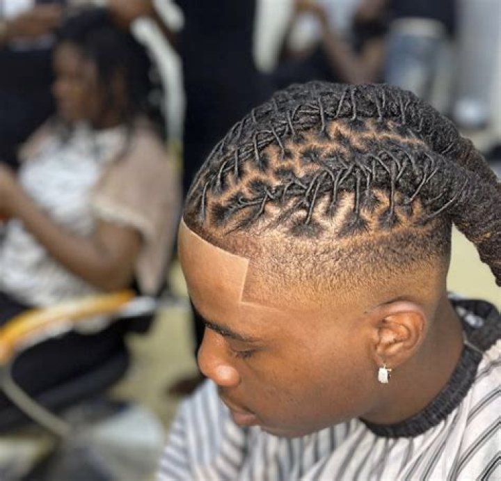 Braided Short Dread Styles For Men
