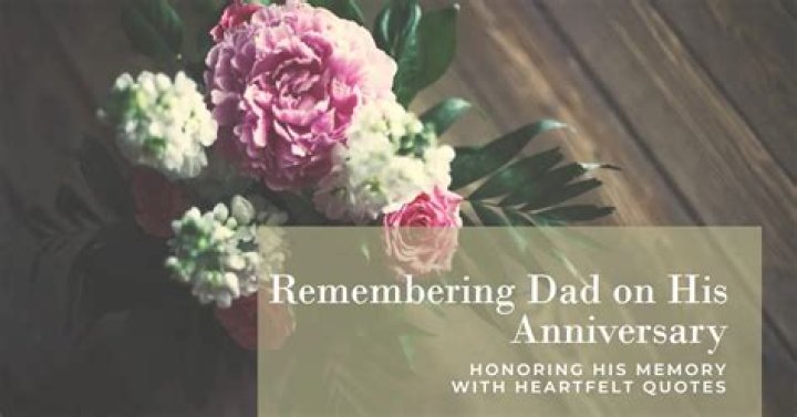 Discover Heartfelt Tributes For Your Father's Memory