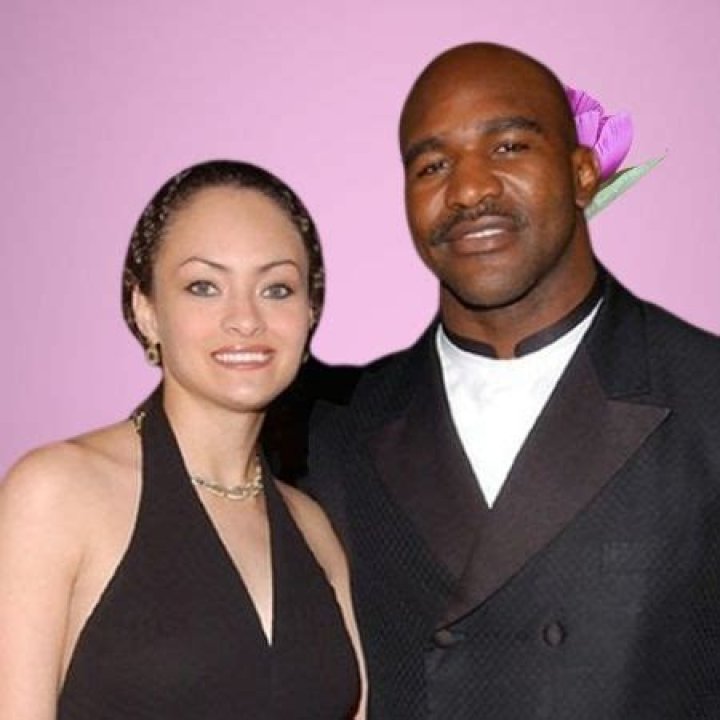Evander Holyfield And Candi Calvana Smith
