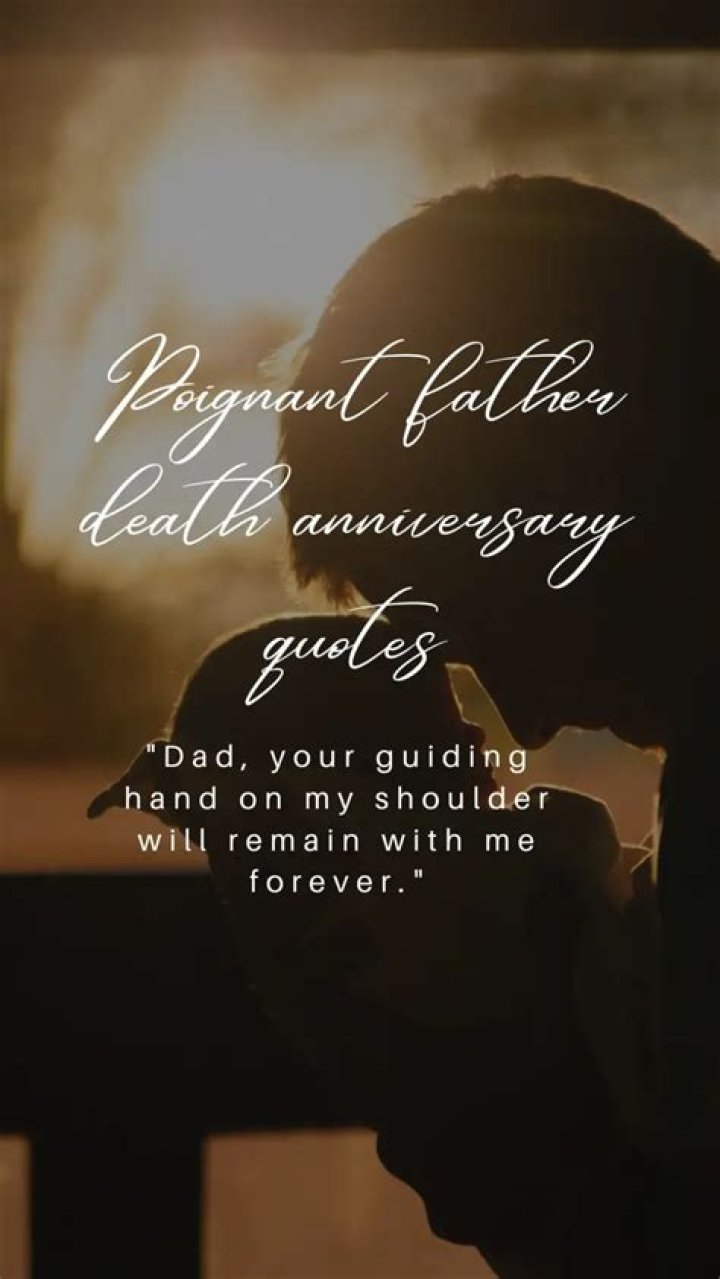 Discover Comfort In Death Anniversary Quotes For Father