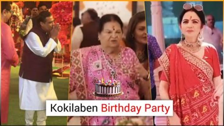 Celebrate The Matriarch: Kokilaben Ambani's Grand Birthday