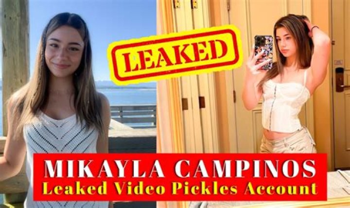 Shocking: Exclusive Mikayla Campinos Leaked Video Surfaces