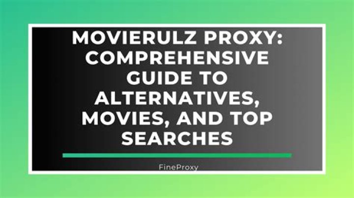 Get Unblocked: Access Movierulz With Our Latest Proxy List