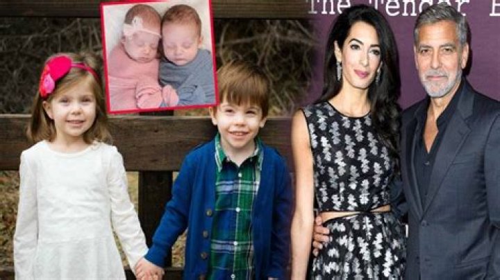 Check Out These Photos Of The Clooney Twins