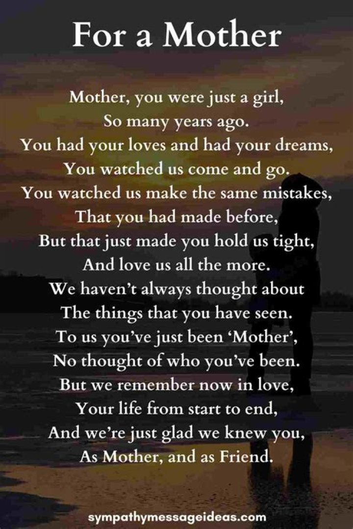 Heartfelt Poems For The Memory Of Deceased Mothers