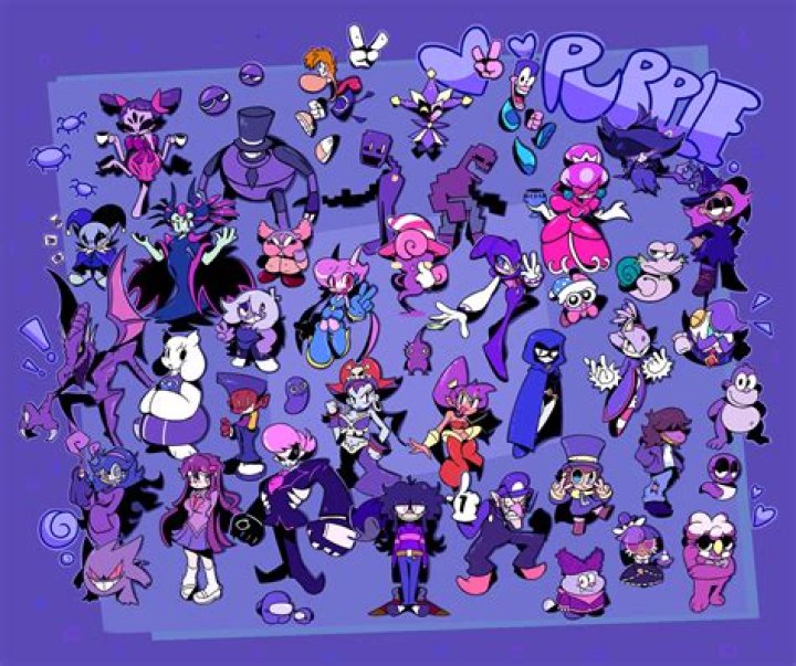 Unveiling The Enchanting World Of Purple Cartoon Characters
