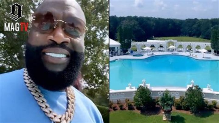 Exploring Rick Ross's Lavish House Pool