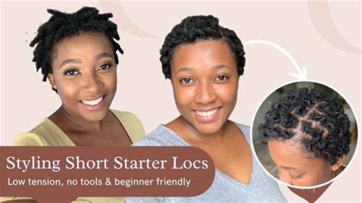 Starter Loc Styles For Woman