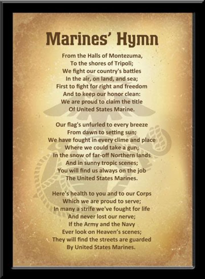 The Ultimate Guide To The Marines Hymn: Its History And Legacy